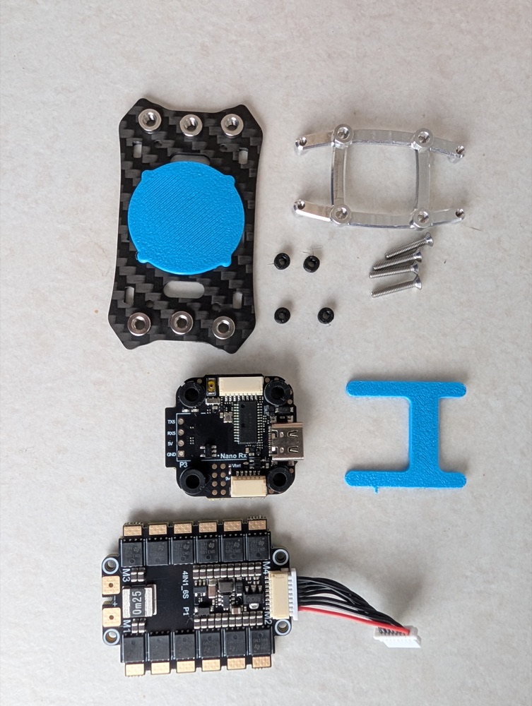 TBS Lucid TPU insert freshly printed